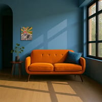 Image 4 of Feelin' Fierce original oil painting