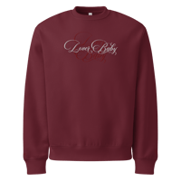 Image 9 of ‘LOVER BABY’ Double Embroidered Oversized Heavyweight Sweatshirt