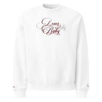 Image 14 of ‘LOVER BABY’ Double Embroidered Oversized Heavyweight Sweatshirt