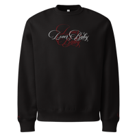 Image 16 of ‘LOVER BABY’ Double Embroidered Oversized Heavyweight Sweatshirt