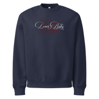 Image 6 of ‘LOVER BABY’ Double Embroidered Oversized Heavyweight Sweatshirt
