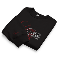 Image 18 of ‘LOVER BABY’ Double Embroidered Oversized Heavyweight Sweatshirt
