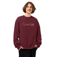 Image 20 of ‘LOVER BABY’ Double Embroidered Oversized Heavyweight Sweatshirt