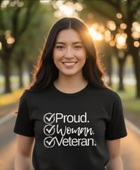 Proud Woman Veteran Tee
