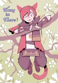 Image 2 of G'raha Tia Hang in There Print