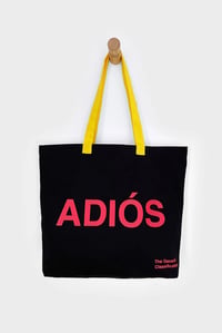 Image 5 of Hola Adios Tote Bag Black