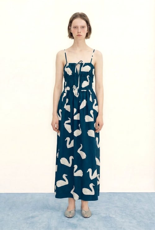 Image of 3-Vestido Swans