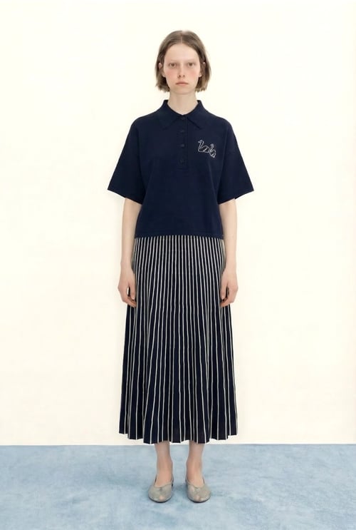 Image of 1-Polo Swans Knitted