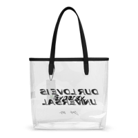 Image 7 of ‘CHANCE ELIJAH’ | ‘SYNERGY’ Clear Tote Bag