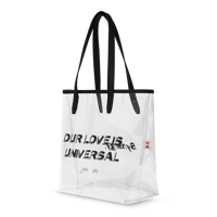 Image 10 of ‘CHANCE ELIJAH’ | ‘SYNERGY’ Clear Tote Bag