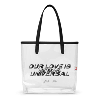 Image 3 of ‘CHANCE ELIJAH’ | ‘SYNERGY’ Clear Tote Bag