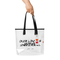 Image 4 of ‘CHANCE ELIJAH’ | ‘SYNERGY’ Clear Tote Bag