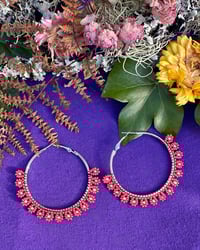 Image 2 of Spring Flower Hoops