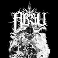 Image 2 of ABSU - TIPHARETHIAN EIDOLON - WHITE PRINT (BLACK, DARK HEATHER GREY, MILITARY GREEN, CHARCOAL)