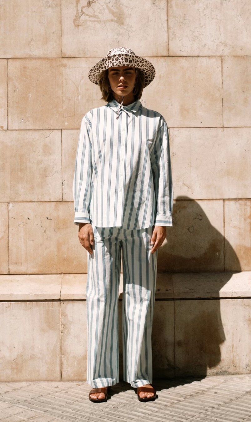 Image of 2-Pantalones Retro Stripes 