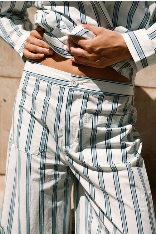 Image of 2-Pantalones Retro Stripes