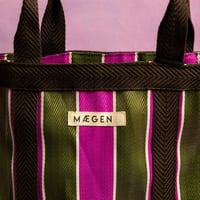 Image 3 of MÆGEN Everywhere Bag | Olive & Pink