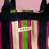 Image 3 of MÆGEN Everywhere Bag | Lime & Pink