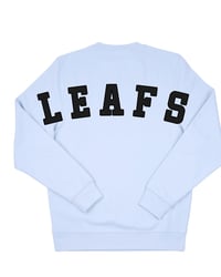 Image 2 of Mignardi Studios Leafs Baby Blue Crewneck