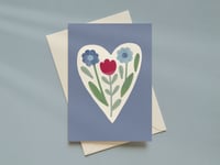 Floral Heart Card 