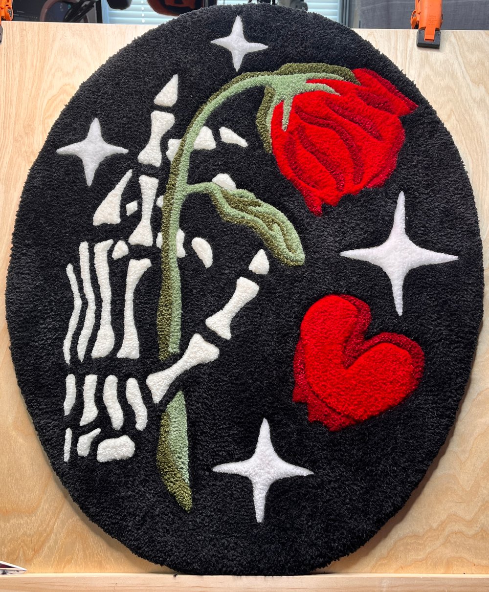 A Rose From a Skeleton