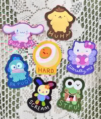 Image 1 of Gift Pack: Silly Kawaii Characters Stickers