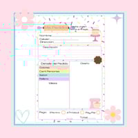 Image 1 of Libreta de Pedidos para Pastry Chef