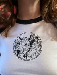 Image 1 of Cow Baby Tee