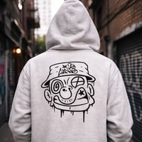 Image 3 of Grey Bucket Man Hoodie