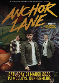 🎟️ - PJ’s, Dunfermline 21/03/2026