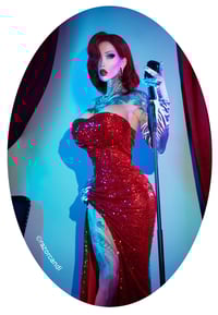 JESSICA RABBIT cosplay SFW-Sticker