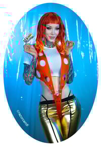 LEELOO cosplay SFW-Sticker