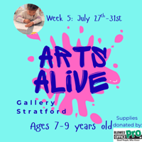 Arts Alive Ages 7-9; July 27-31