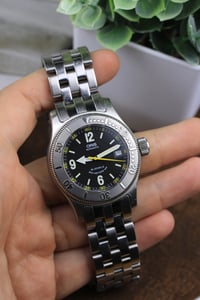 Image 3 of 1990s Oris Big Crown Diver 7502- Automatic Movement 