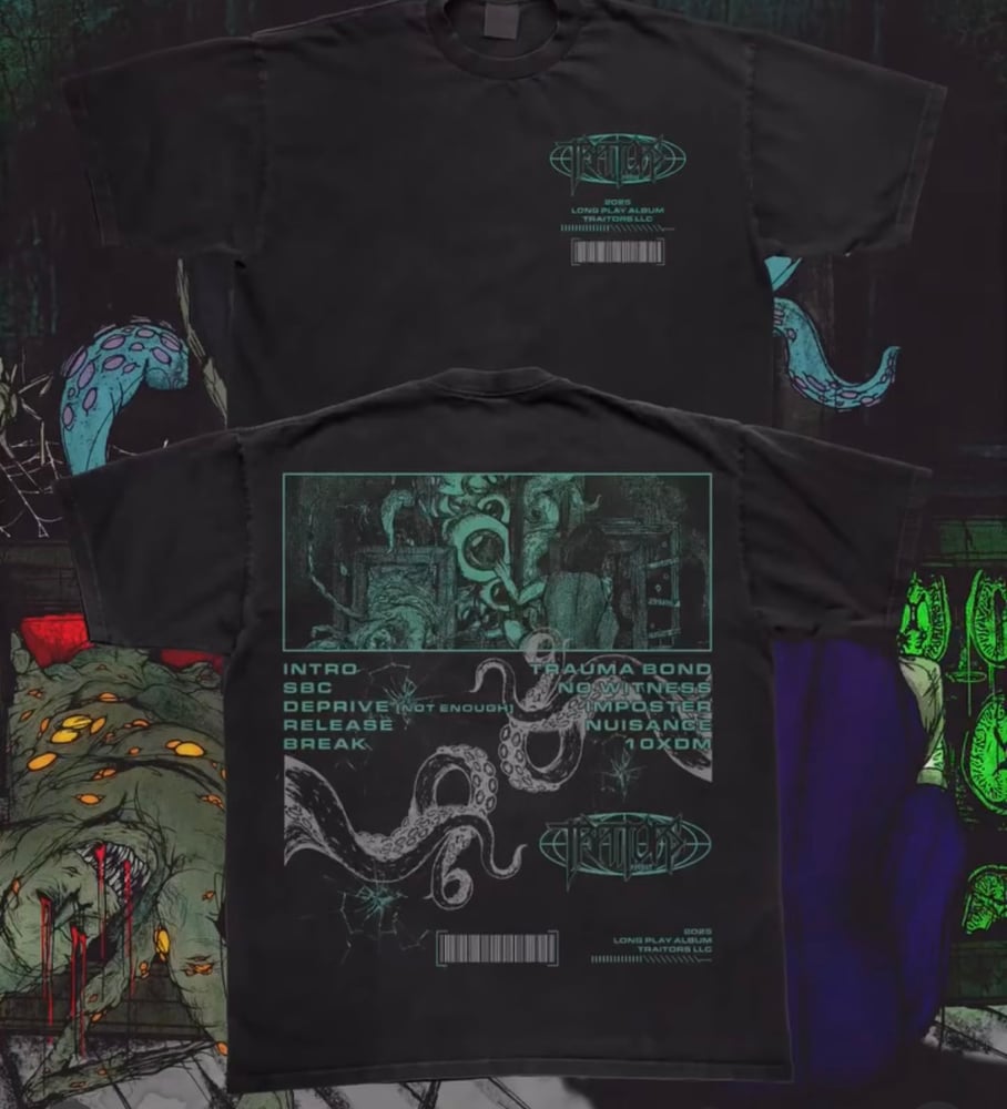 Image of Phobias Tracklist T