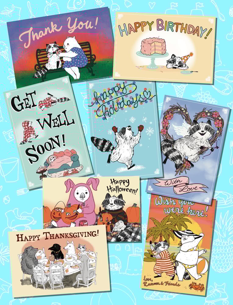 Image of Postcard 8-Pack