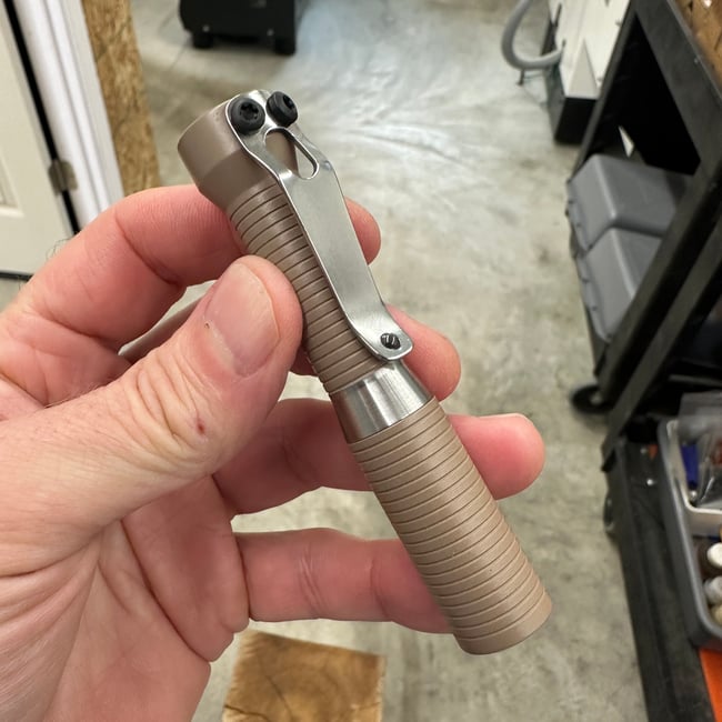 Flat Dark Earth Ceramic Strata Slimmer - 10440 Cell 