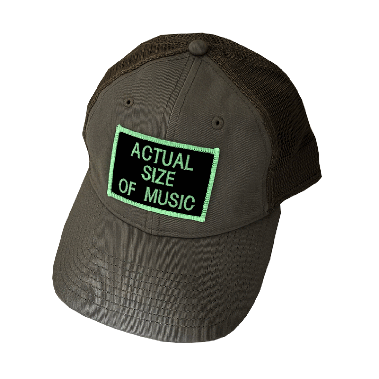 Actual Music Hat Pale (glow in the dark)