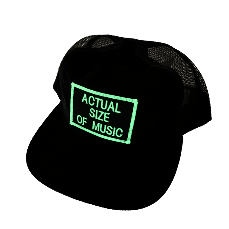 Actual Music Hat Black (glow in the dark) Image 5