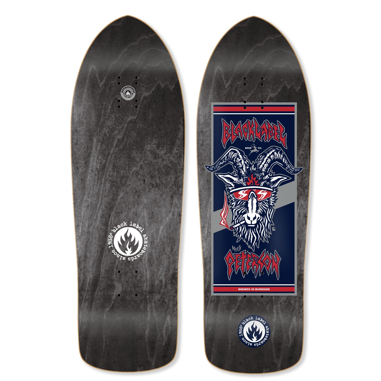 スケートボード Black label Nick Paterson 10.25 Nick Peterson 