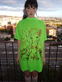 Image 1 of ♫• ℜ3𝔫 + 𝔗3𝔰0𝔯𝔬 ★ Green tribal T-shirt 