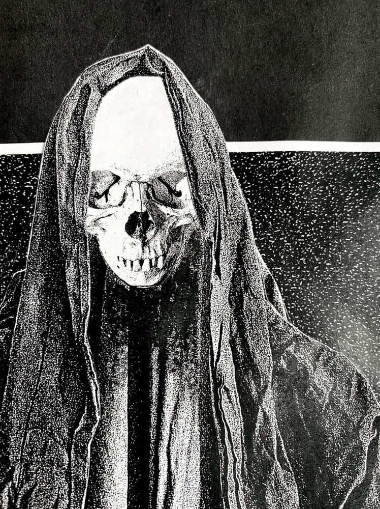 Image of 'lighthouse reaper' original collage