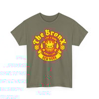 Image 2 of The Bronx Spitfire Parody Flame Crest T-Shirt