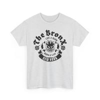 Image 4 of "The Bronx" Vintage Spitfire parody Flame Crest T-Shirt