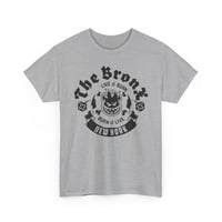 Image 5 of "The Bronx" Vintage Spitfire parody Flame Crest T-Shirt