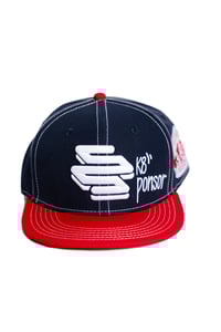 Image 1 of BLUE / RED SK8 FITTED