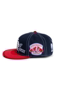 Image 2 of BLUE / RED SK8 FITTED