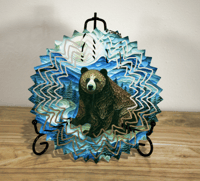 Image 1 of 8-inch Round Wind Spinners With Serrated edge- page 3