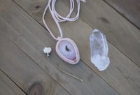 Flower Agate Necklace 