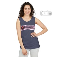 Image 4 of Pink Splatterpunk with a Heartbeat Tank Top 